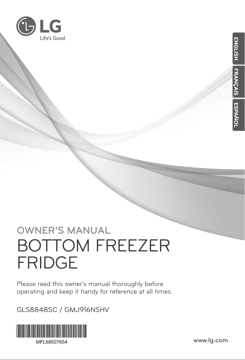 Imagen de la primera página del manual del dispositivo GLS8848SC