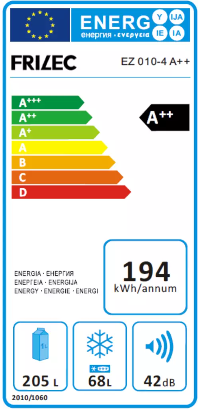 Imagen de la primera página del manual del dispositivo EZ010-4A++