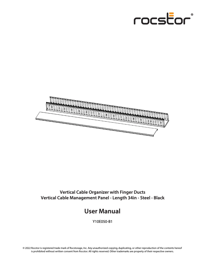 Página nº 1 - Manual de usuario Rocstor Y10E052-B1