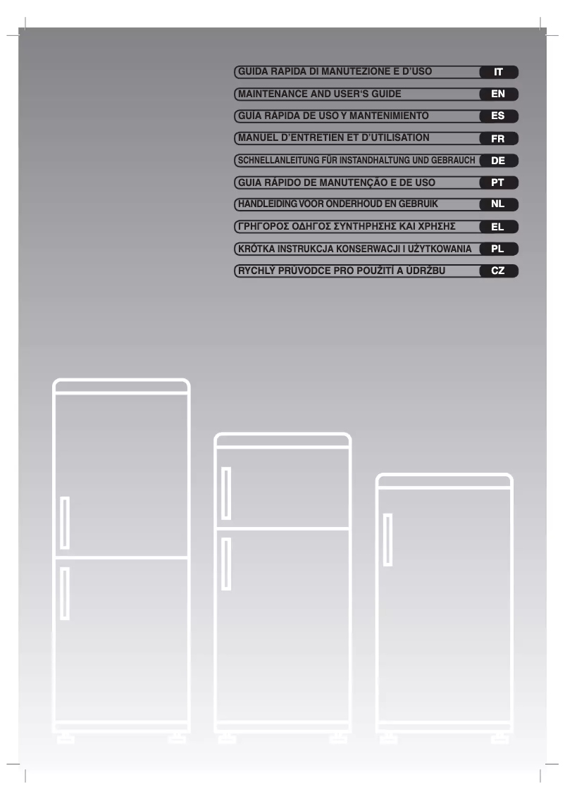 Página 1 del manual Manual de usuario Candy CKBS 5172 W