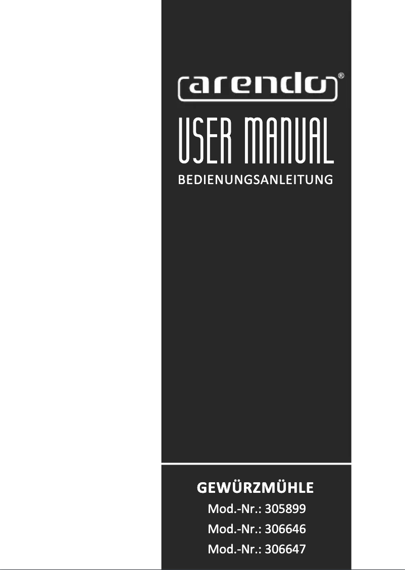 Imagen de la primera página del manual del dispositivo 306646