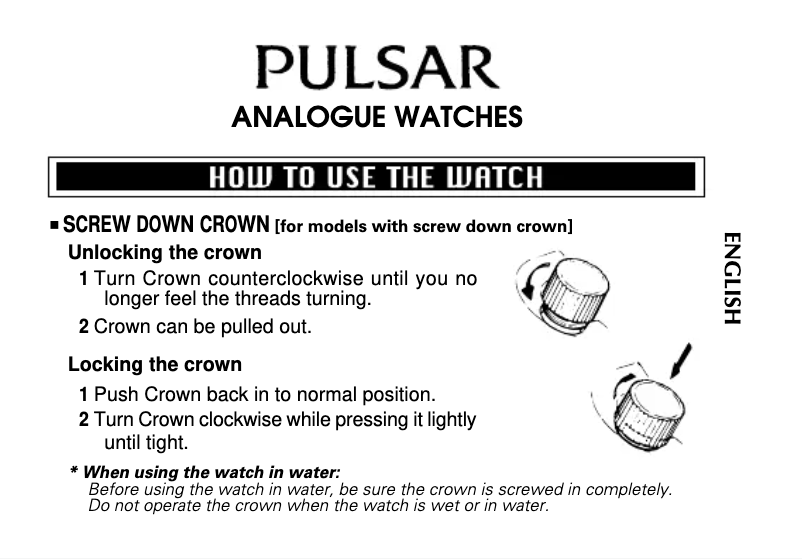 Página 1 del manual Manual de usuario Pulsar PM2180X1