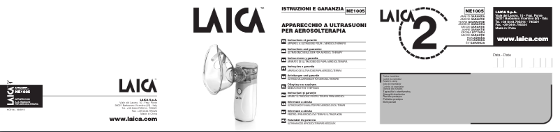 Imagen de la primera página del manual del dispositivo NE1005