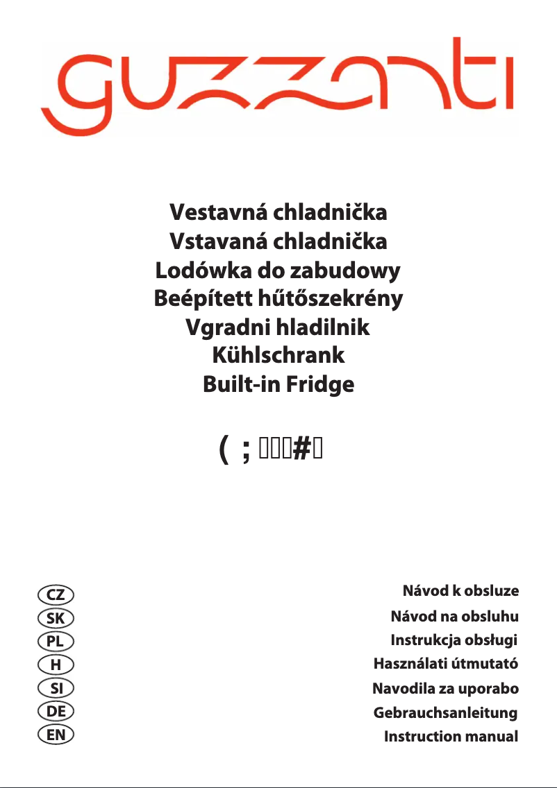 Imagen de la primera página del manual del dispositivo GZ-09B1