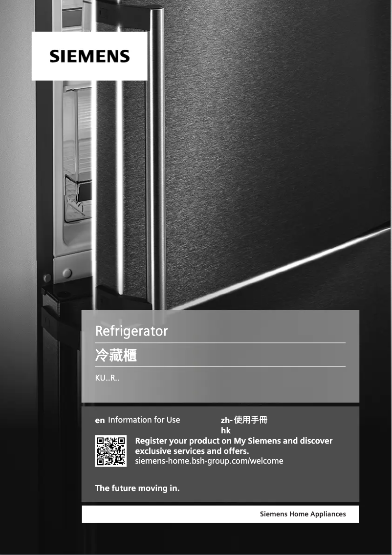 Página nº 1 - Manual de usuario Siemens KU15RA65HK