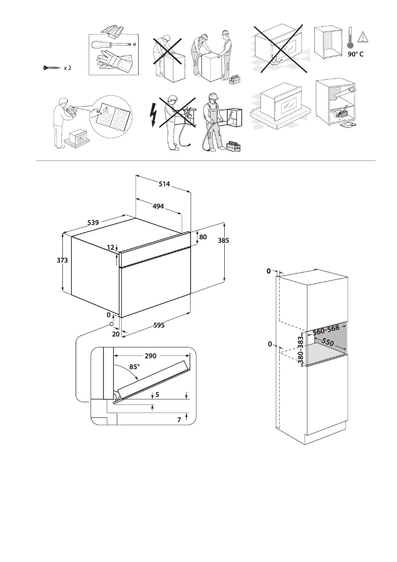 Página 1 del manual Instrucciones de seguridad Whirlpool W9 MD260 IXL