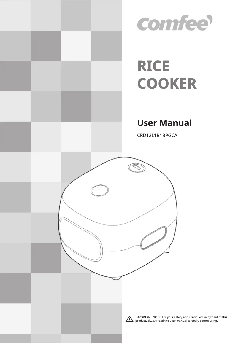 Imagen de la primera página del manual del dispositivo CRD12L1B1BPGCA