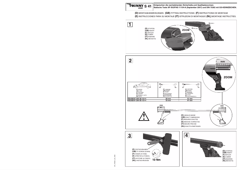 Imagen de la primera página del manual del dispositivo S 41