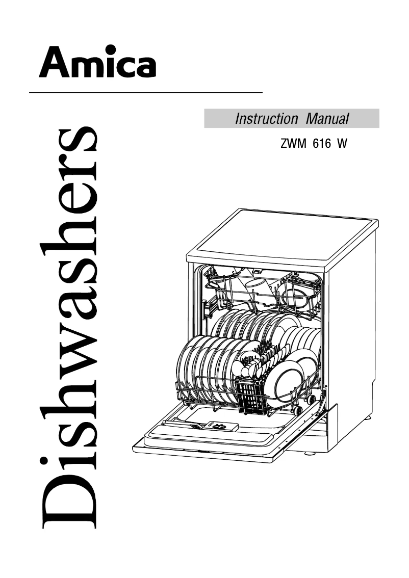 Imagen de la primera página del manual del dispositivo ZWM616W