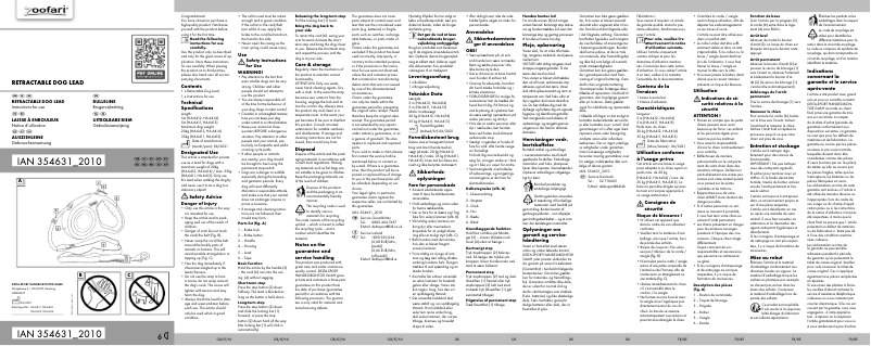 Imagen de la primera página del manual del dispositivo IAN 354631