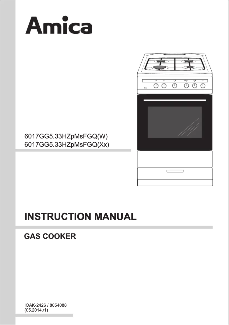 Imagen de la primera página del manual del dispositivo 608GG5MS