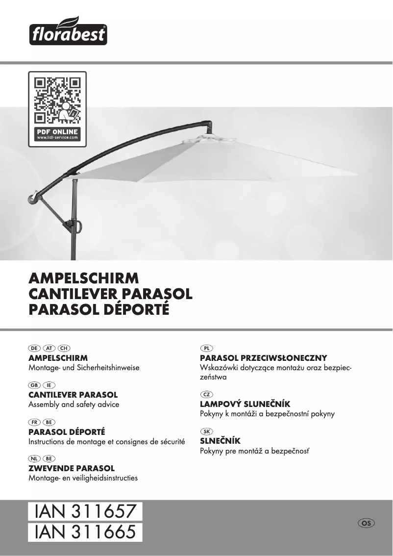 Página nº 1 - Manual de usuario Florabest IAN 311657