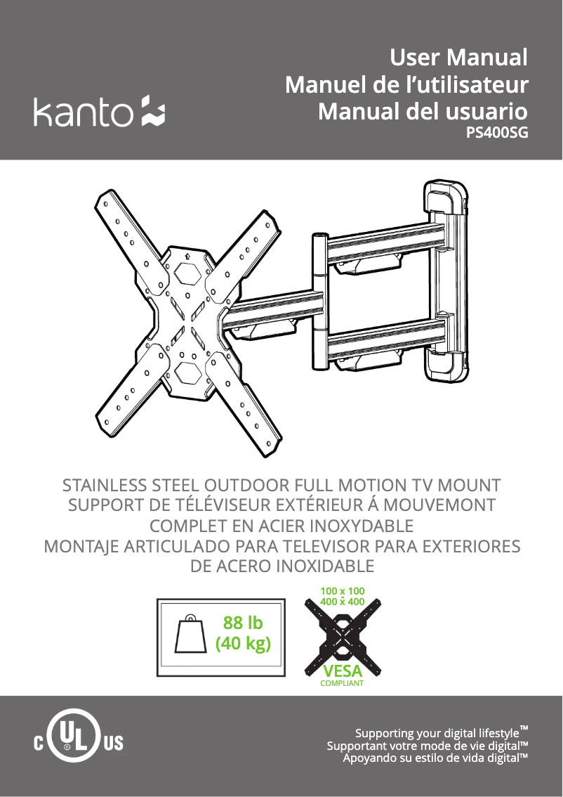 Imagen de la primera página del manual del dispositivo PS400SG