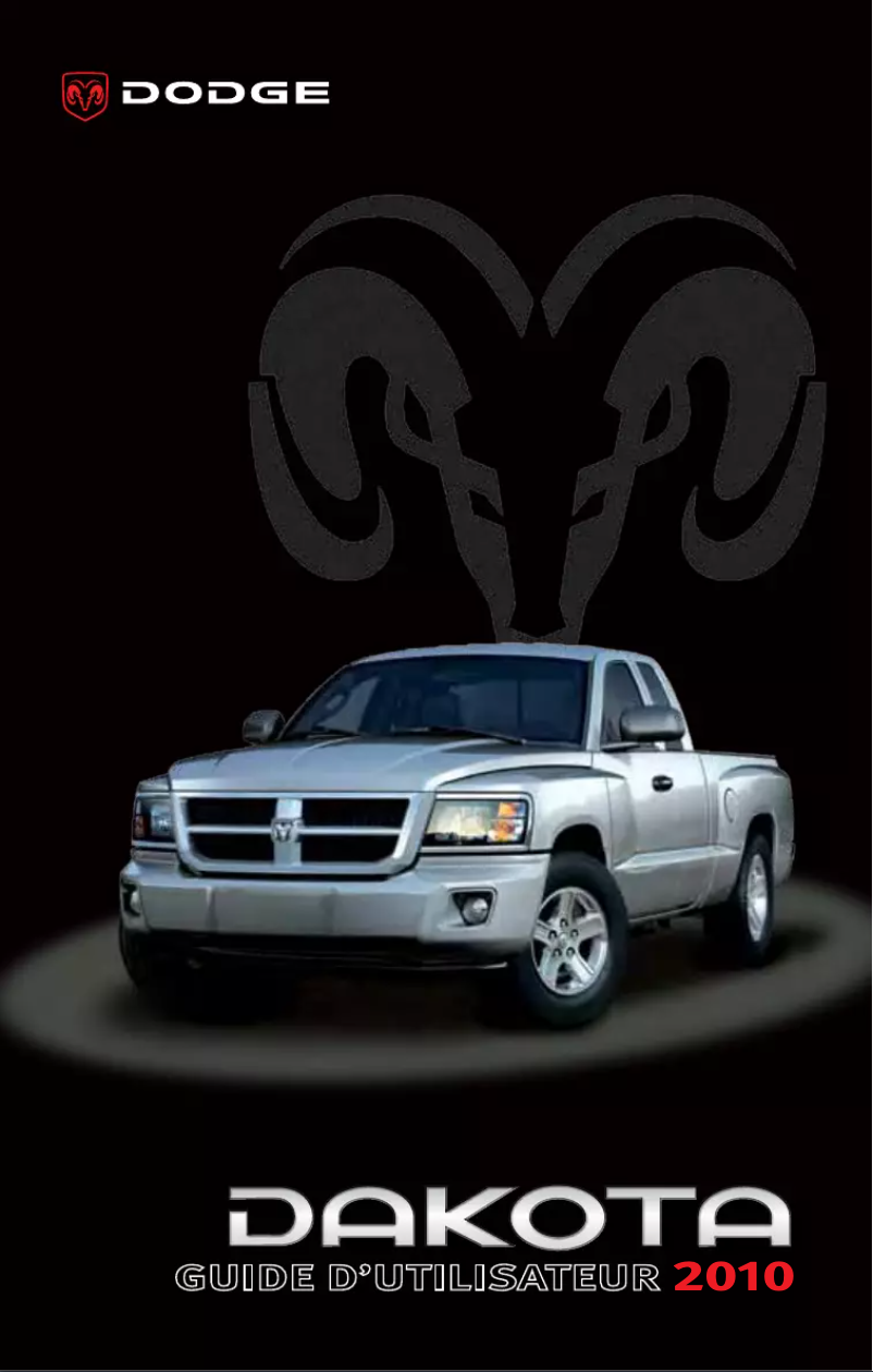Página 1 del manual Manual de usuario RAM Dakota (2010)
