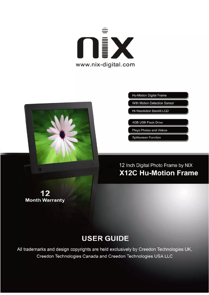 Página nº 1 - Manual de usuario NIX X12C