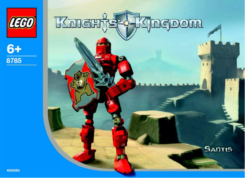 Página 1 del manual Manual de usuario Lego Knights Kingdom 8785