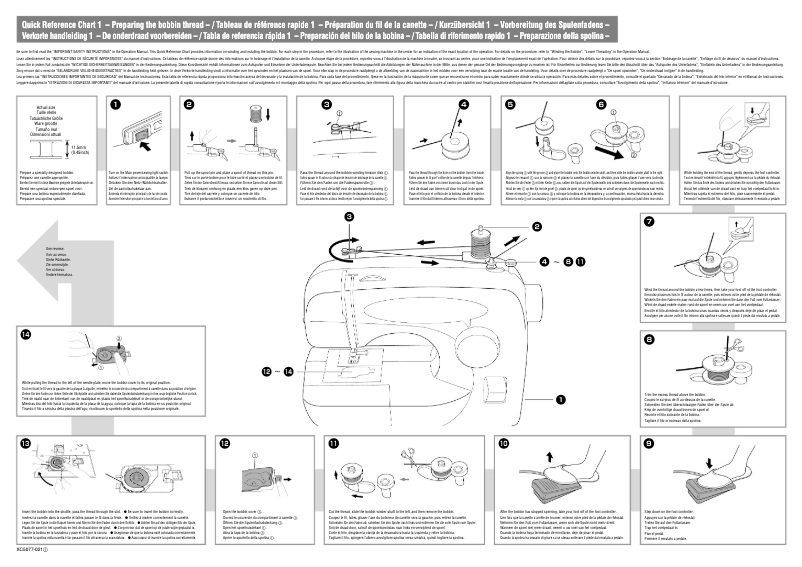 Imagen de la primera página del manual del dispositivo XL-2120