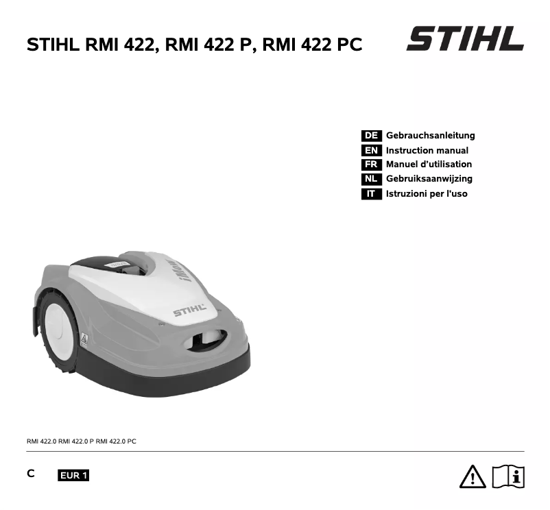 Página 1 del manual Manual de usuario Stihl iMow RMI 422