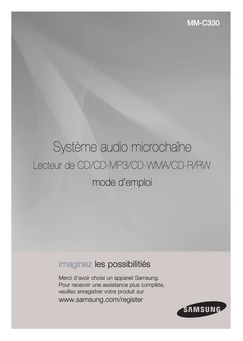 Página nº 1 - Manual de usuario Samsung MM-C330