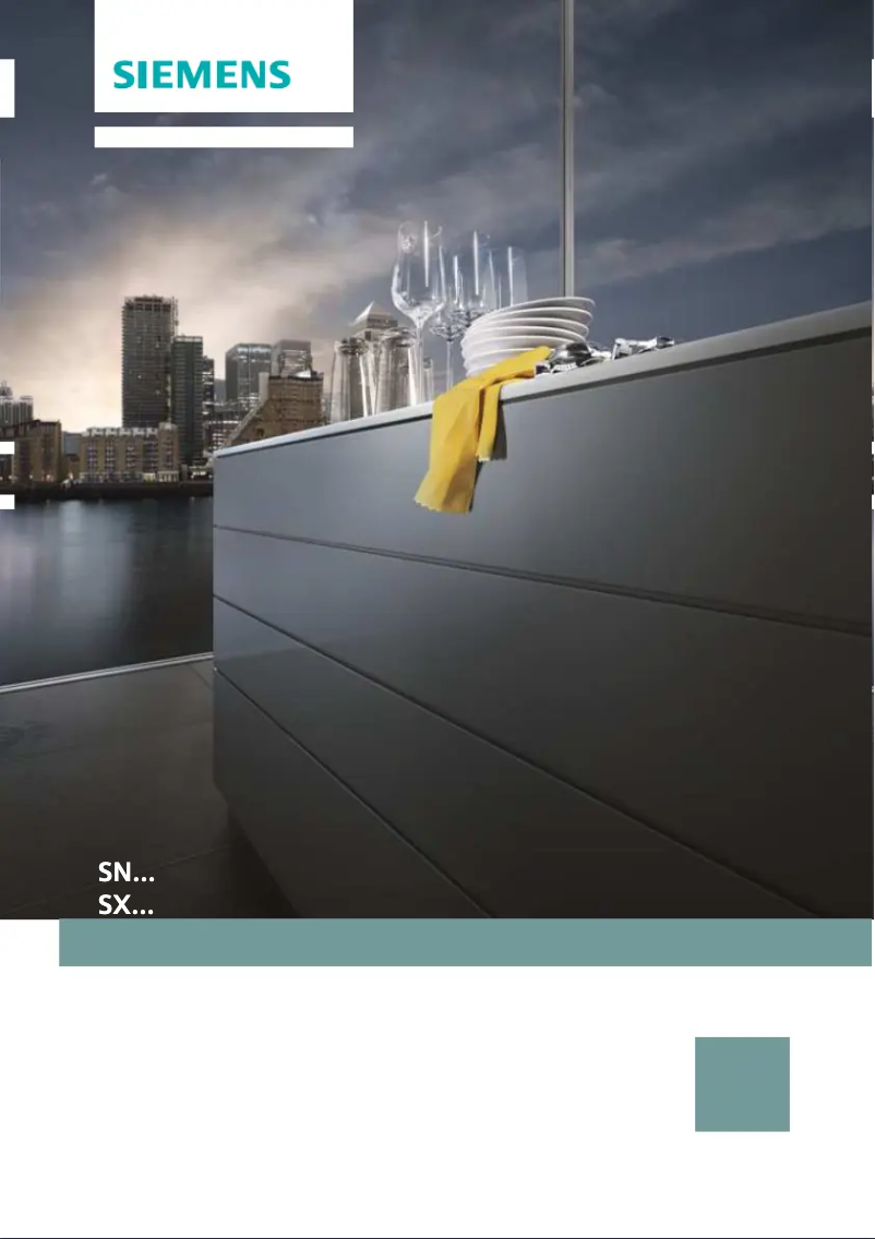 Página nº 1 - Manual de usuario Siemens SN28D240EU