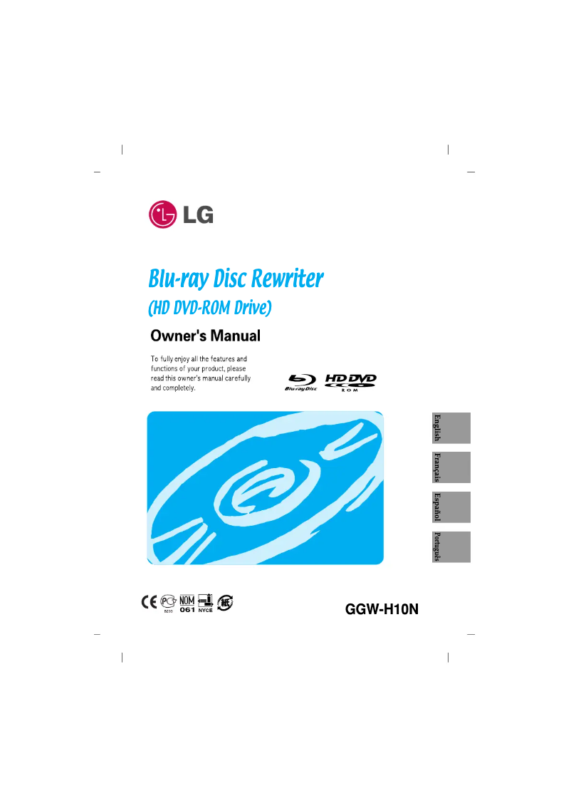 Página nº 1 - Manual de usuario LG GGW-H10N