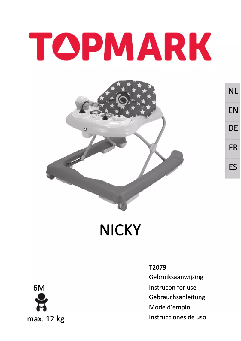 Imagen de la primera página del manual del dispositivo Nicky T2079