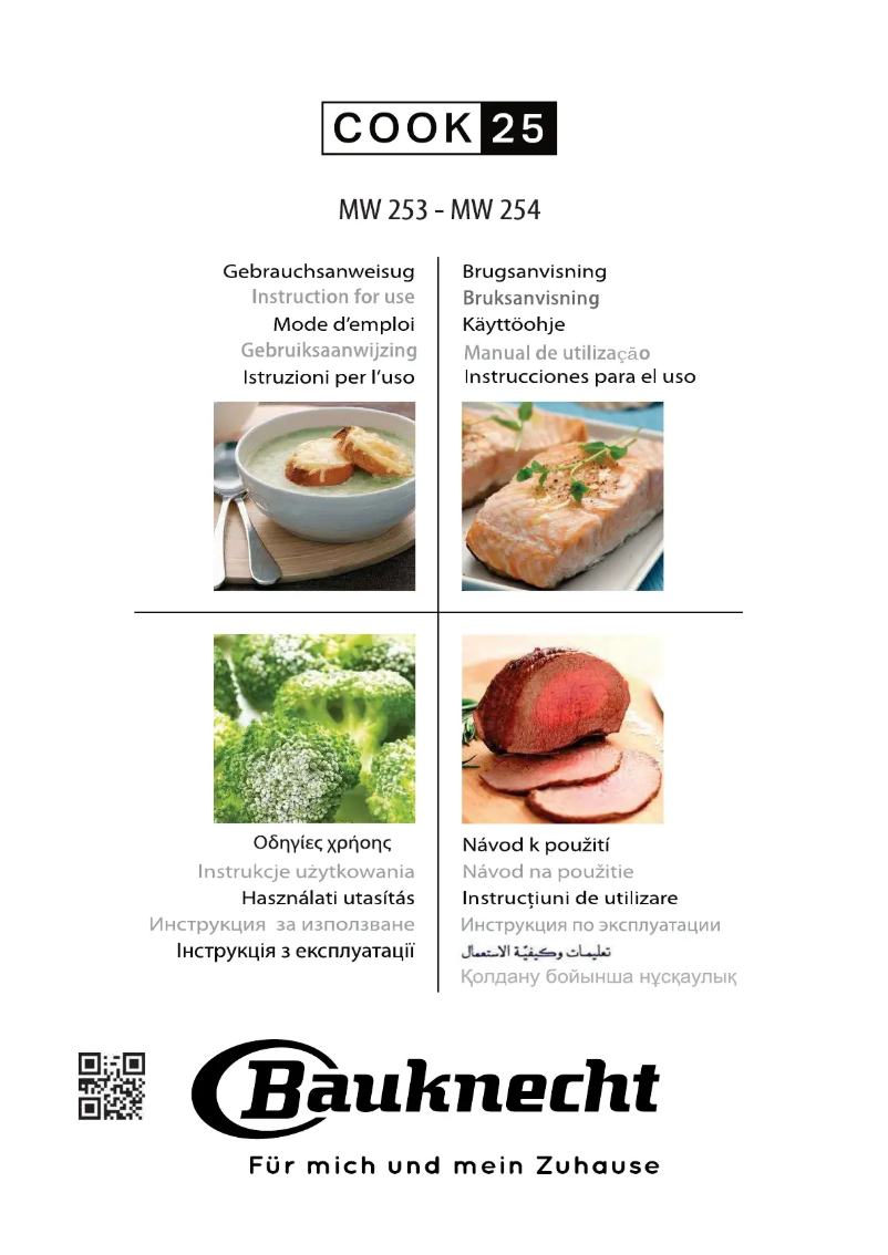 Imagen de la primera página del manual del dispositivo MW 253 B CH