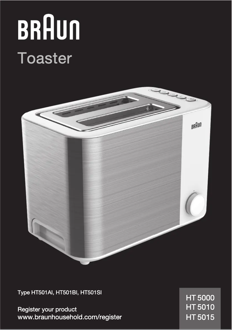 Página 1 del manual Manual de usuario Braun HT 5010