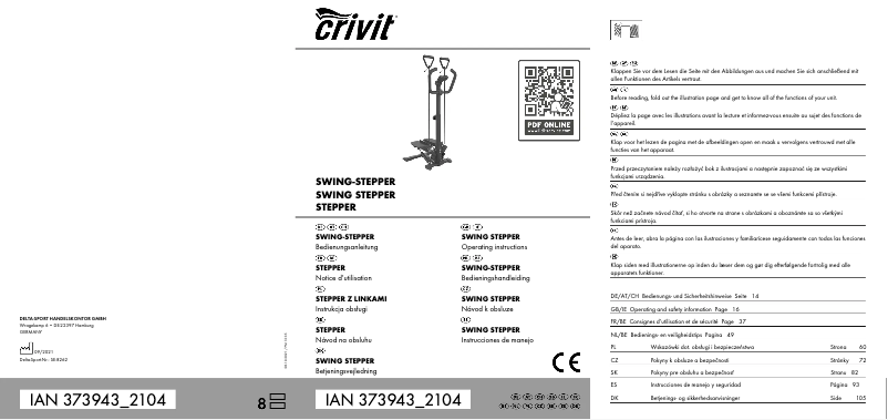 Imagen de la primera página del manual del dispositivo IAN 373943