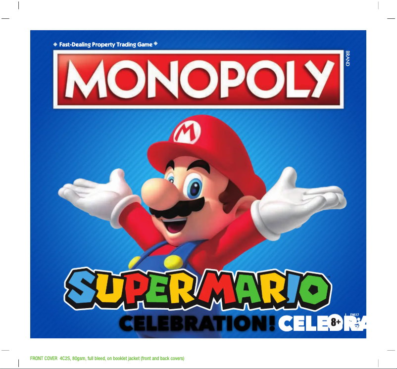 Página 1 del manual Manual de usuario Hasbro Monopoly Super Mario Celebration!