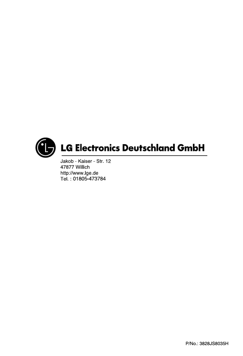 Imagen de la primera página del manual del dispositivo GC-204