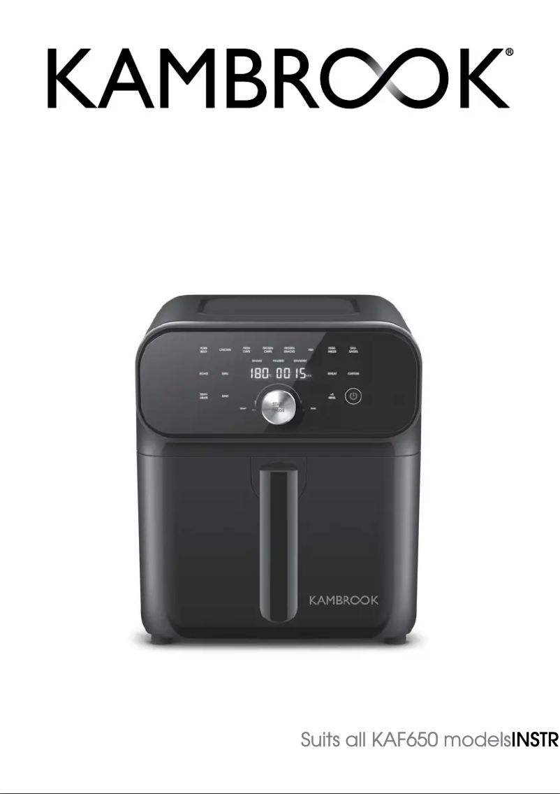 Página 1 del manual Manual de usuario Kambrook Perfect Crisp KAF650