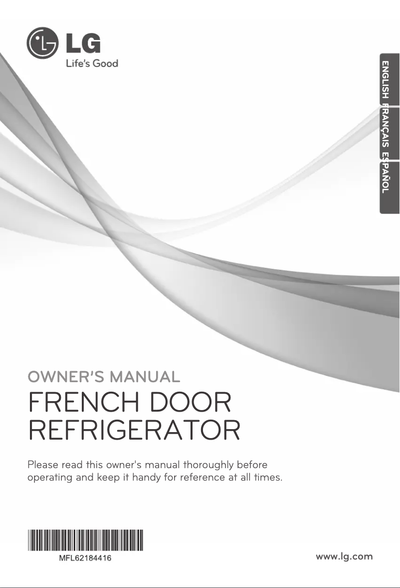 Imagen de la primera página del manual del dispositivo LFX31925SW