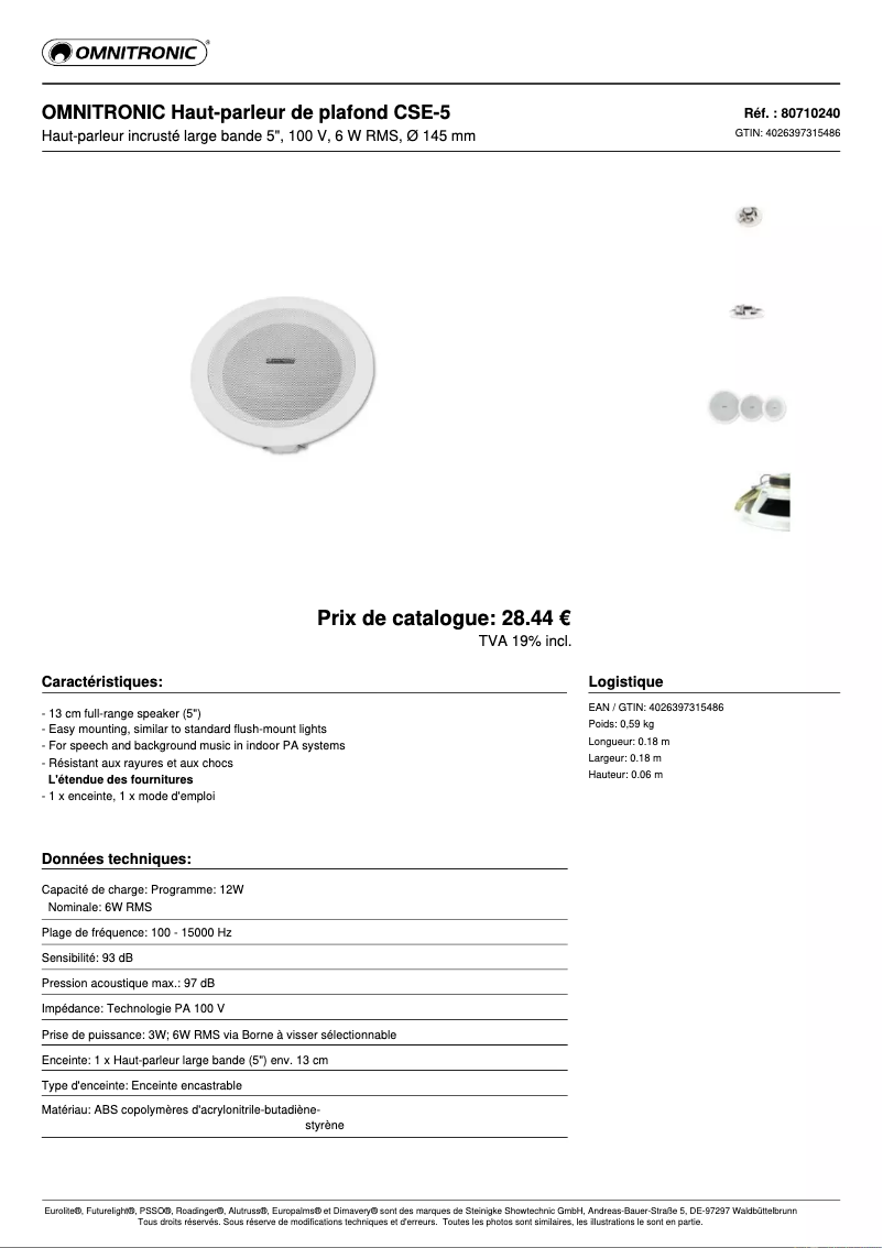 Imagen de la primera página del manual del dispositivo CSE-5