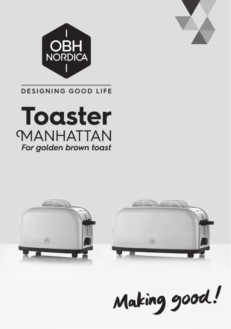 Página nº 1 - Manual de usuario OBH Nordica Manhattan 2268