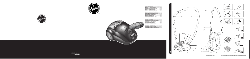 Página 1 del manual Manual de usuario Hoover TE70/TE10011