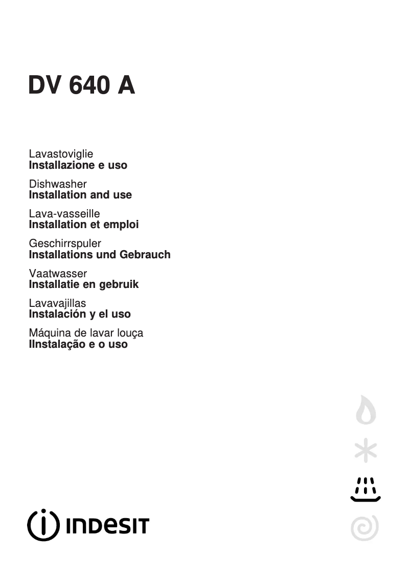 Imagen de la primera página del manual del dispositivo DV 64