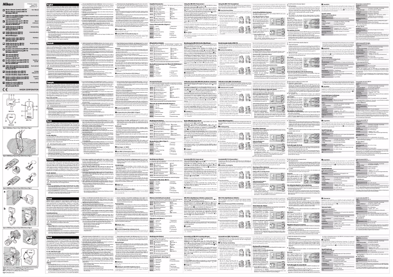 Imagen de la primera página del manual del dispositivo WR-A10