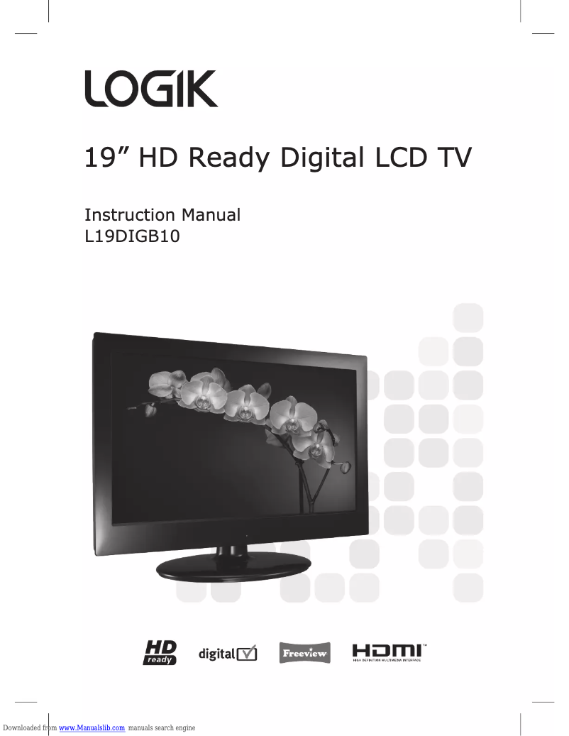 Imagen de la primera página del manual del dispositivo L19DIGB10