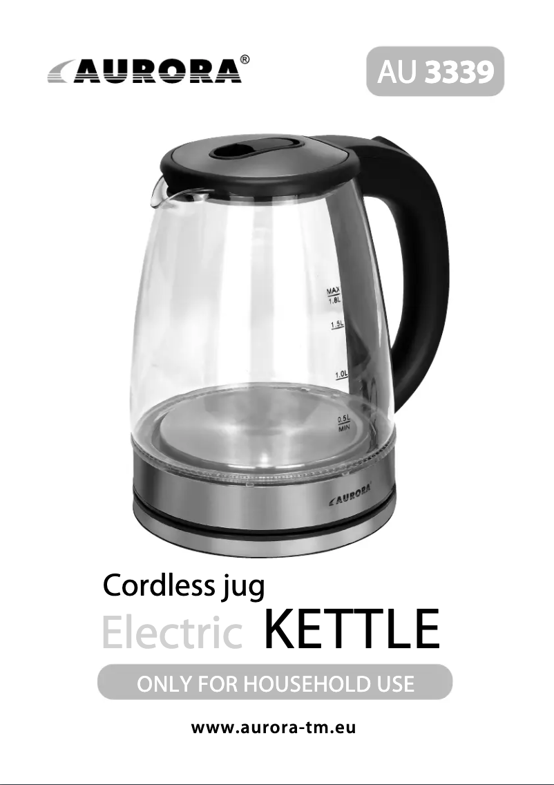 Página 1 del manual Manual de usuario Aurora AU3339