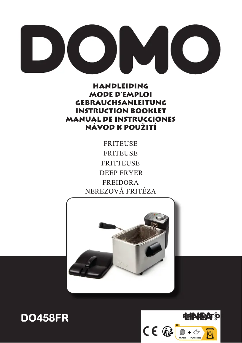 Imagen de la primera página del manual del dispositivo DO458FR