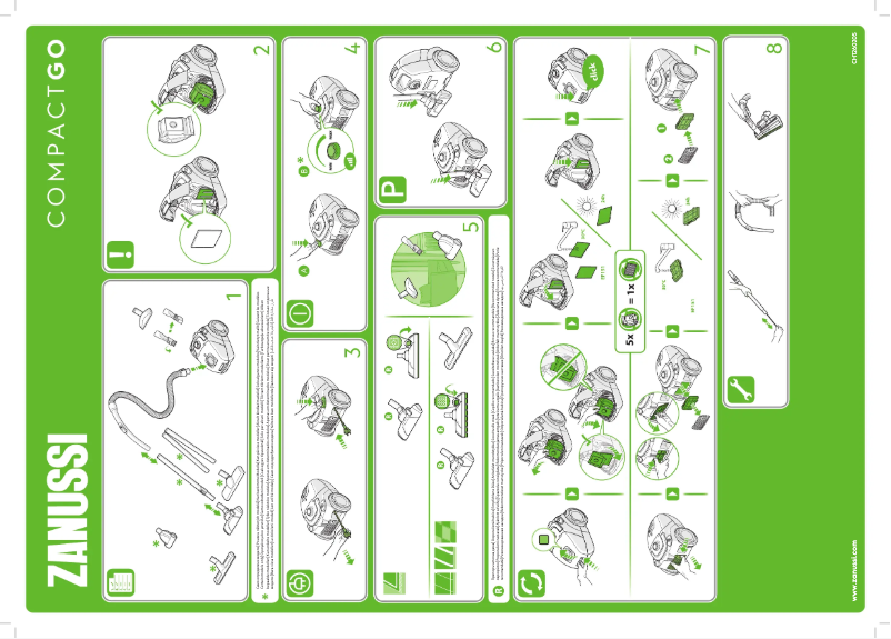 Página 1 del manual Manual de usuario Zanussi ZAN2100WB