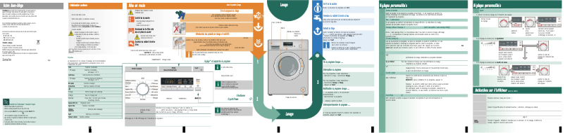 Imagen de la primera página del manual del dispositivo WM14B210FF