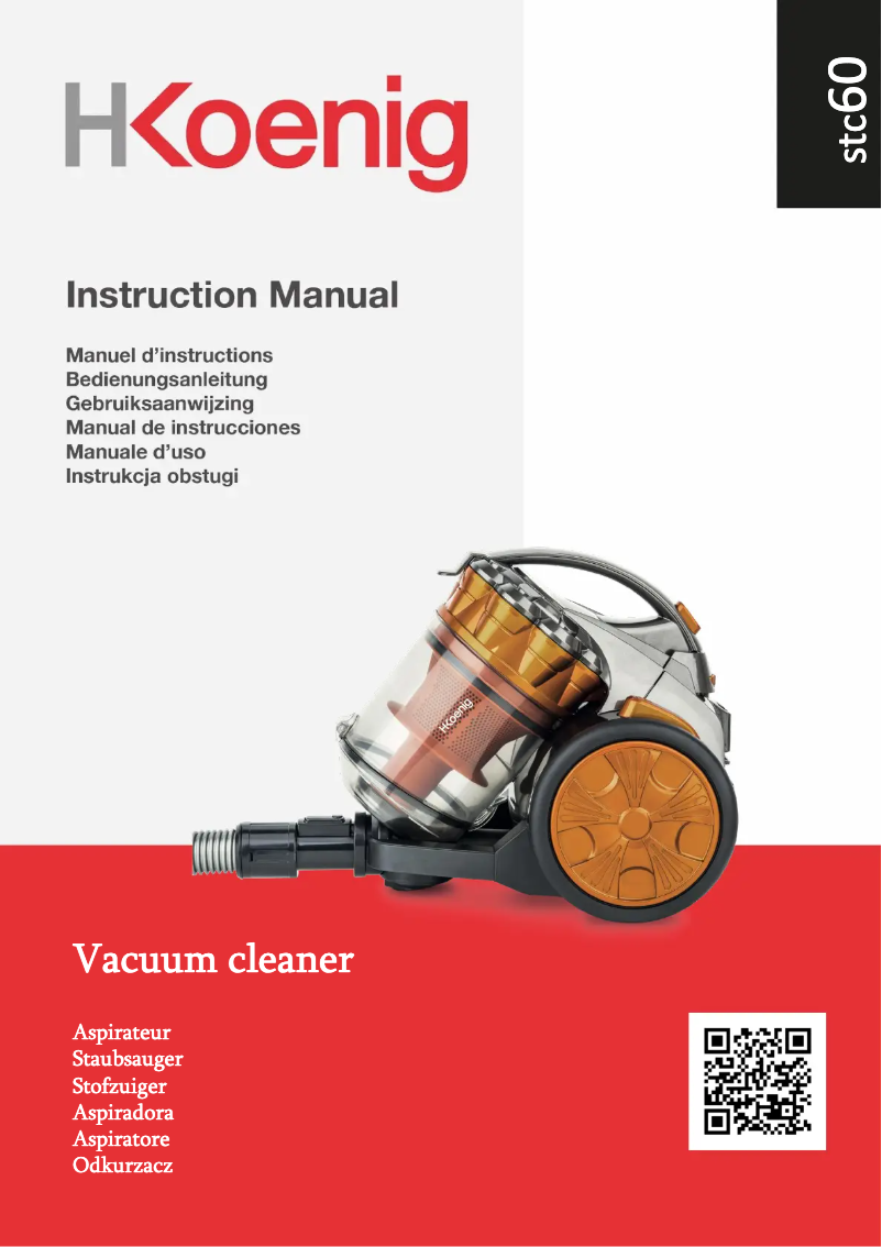 Imagen de la primera página del manual del dispositivo STC60