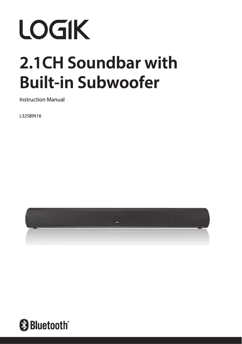 Página nº 1 - Manual de usuario Logik L32SBIN16