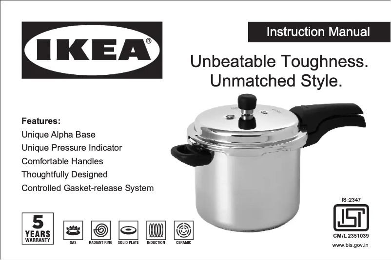 Página 1 del manual Manual de usuario Ikea BANDGURAMI 805.866.05