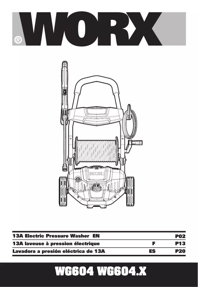 Página nº 1 - Manual de usuario Worx WG604