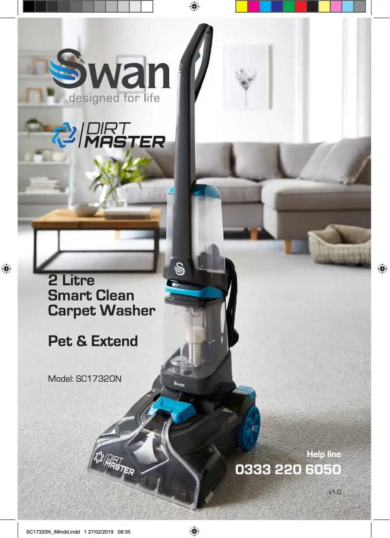 Página 1 del manual Manual de usuario Swan Dirt Master SC17320N