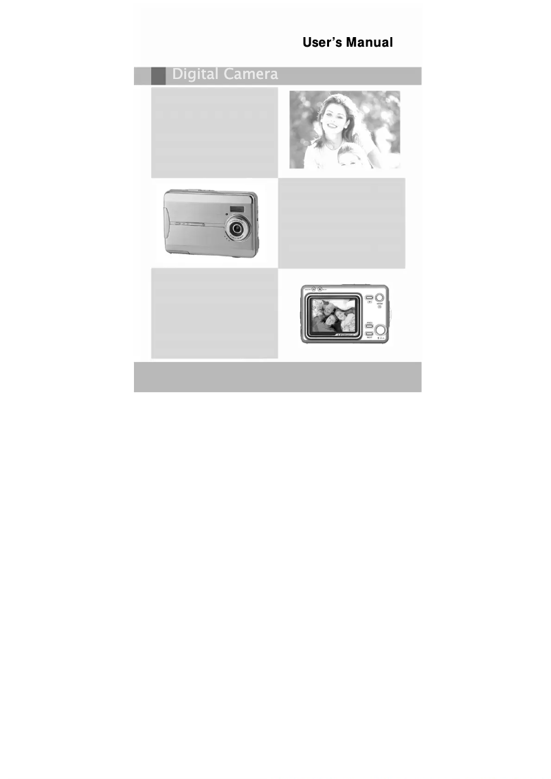 Imagen de la primera página del manual del dispositivo CyberPix S-555V