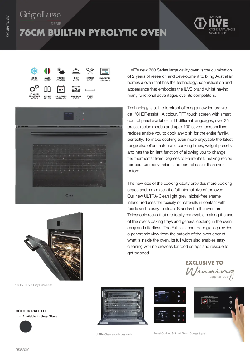 Imagen de la primera página del manual del dispositivo 760SPYTCGV